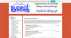 Desktop Screenshot of budrol-wcislo.pl
